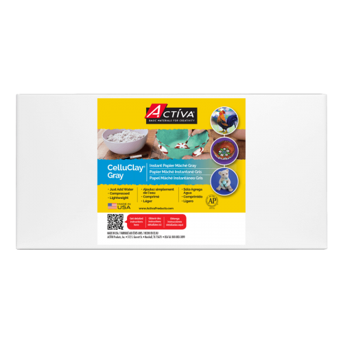 CelluClay® Instant Paper Mâché, 12 lb (5.4 kg) White